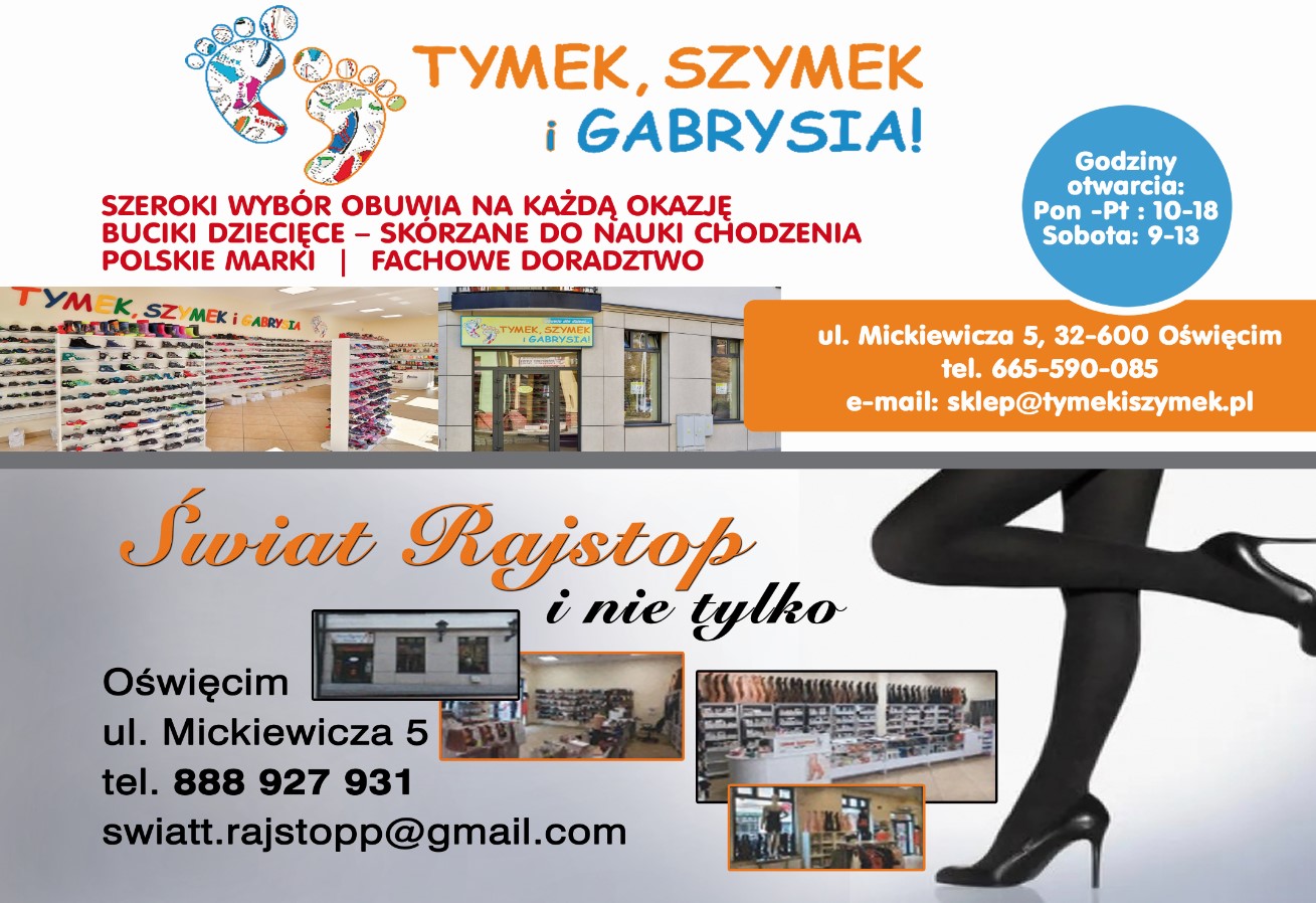 Tymek, Szymek i Gabrysia Świat Rajstop / Rajstopy i Skarpetki Oświęcim - skarpetki OŚWIĘCIM skarpetki OŚWIĘCIM